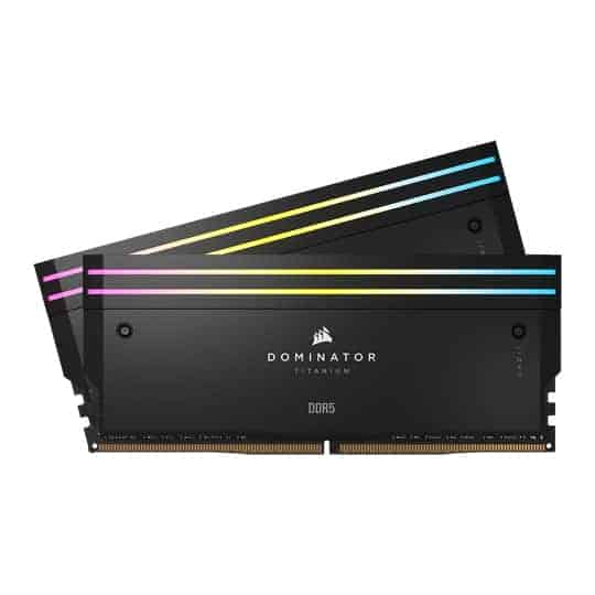 (image for) Corsair DOMINATOR Titanium RGB Black 32GB 6600MHz DDR5 Memory Kit